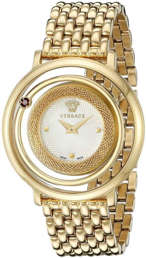 versace silver women's watch|Versace women watches clearance.